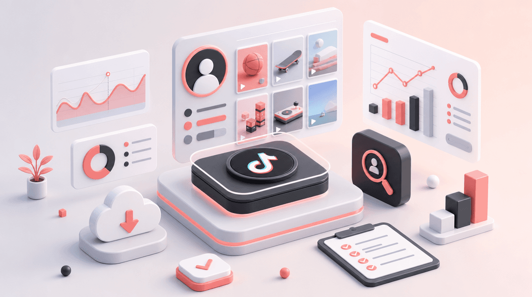 TikTok Profile Download & Audit Tool for Agencies