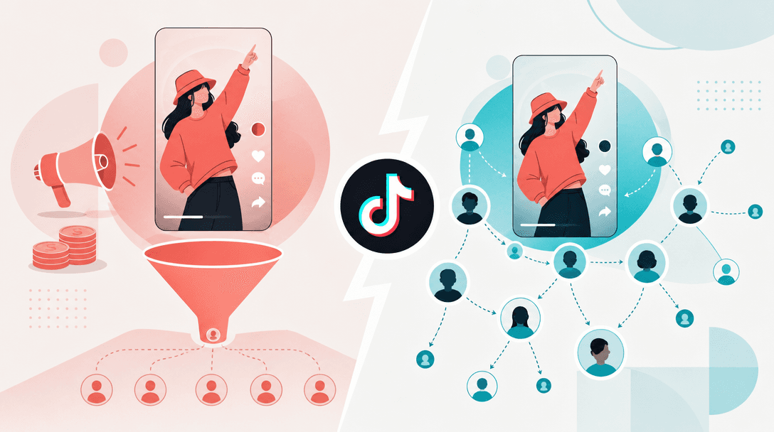 Spark Ads vs Organic TikTok Distribution