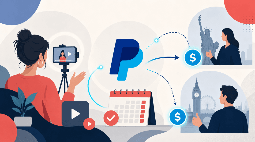 US & UK: Paid Weekly via PayPal to Post Videos