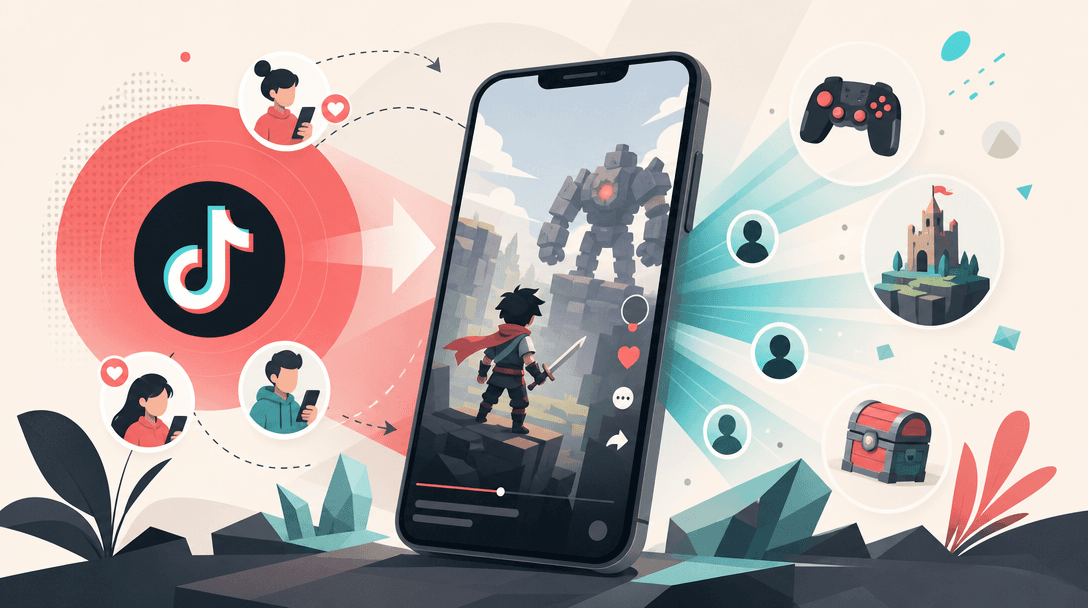 Organic TikTok Distribution for Mobile Games
