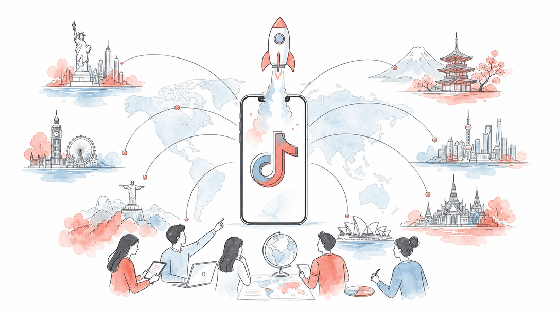 Multi-Country TikTok Launch Strategy for Apps & Games